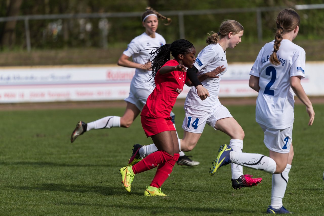 Bild 226 - wBJ VfL Pinneberg - Eimsbuettel : Ergebnis: 6:2